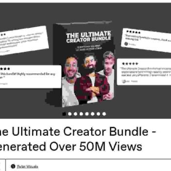 Peter Visuals – The Ultimate Creator Bundle | 50M+ Views Strategy Unlock the viral strategies of Peter Visuals with The Ultimate Creator Bundle. Learn how to grow fast, master content, and generate millions of views across platforms.