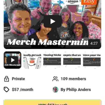 Philip Anders – Merch Mastermind | Master Print-on-Demand Success Learn proven print-on-demand strategies with Philip Anders’ Merch Mastermind. Build, scale, and market your POD business for lasting profitability.