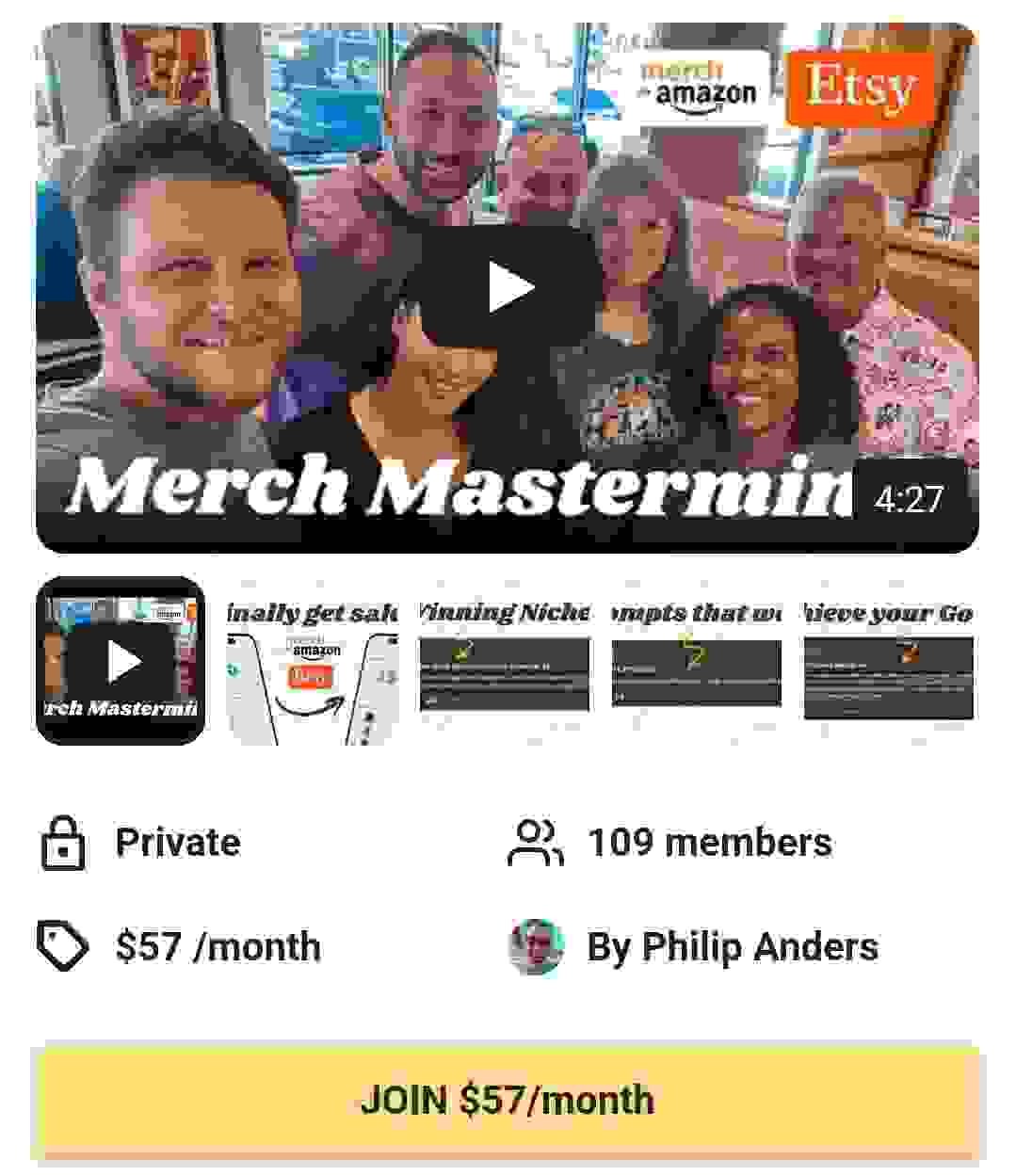 3559 (2) Philip Anders – Merch Mastermind | Master Print-on-Demand Success Learn proven print-on-demand strategies with Philip Anders’ Merch Mastermind. Build, scale, and market your POD business for lasting profitability.