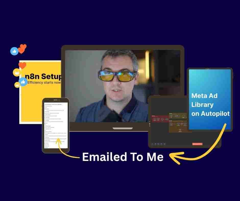 Meta Ad Library_n8n Automation AI-2 AdGrit – AdPulse Meta Automation | Free Download & Training Learn AdPulse Meta Automation by AdGrit to automate ad campaigns effectively. Download AdGrit – AdPulse Meta Automation course and boost your advertising skills.