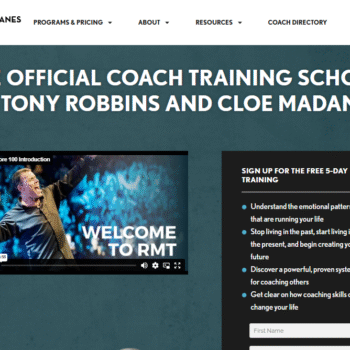 Robbins Madanes Training – Executive Coaching 100