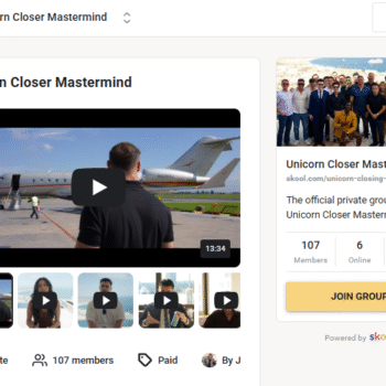 Josh Lyons – Unicorn Closer Mastermind