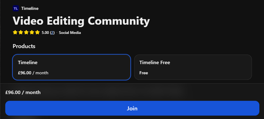 Timeline – Video Editing Community Course Timeline – Video Editing Community Course
