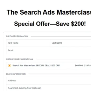Duston McGroarty - Search Ads Masterclass