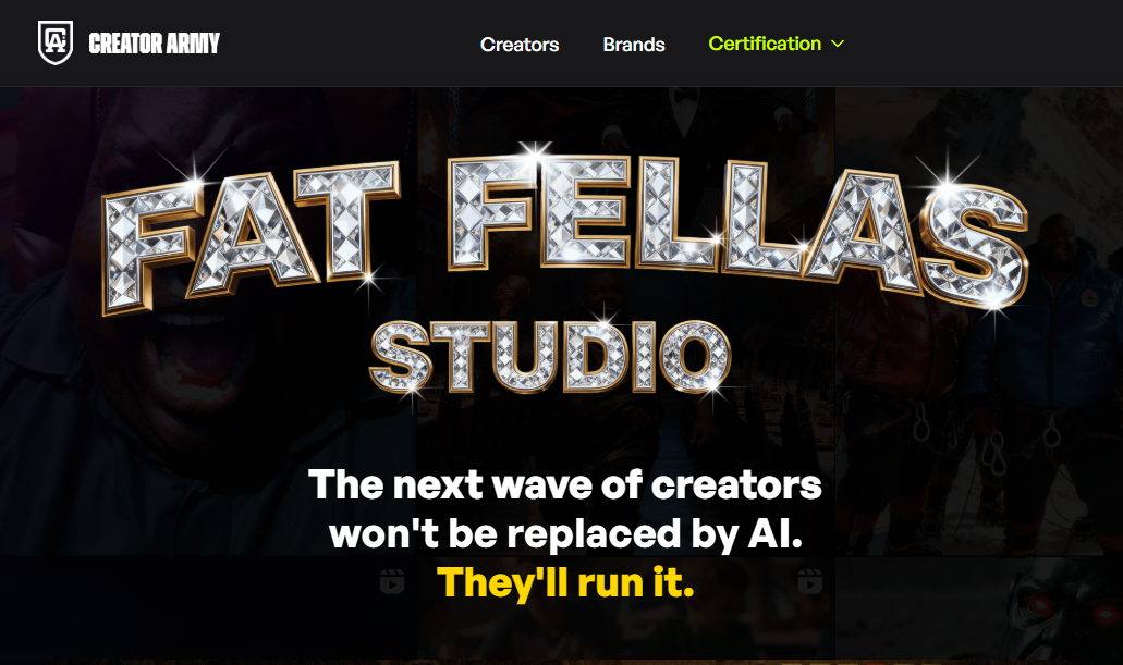 Fat Fellas Studio – Creator Army AI Course Fat Fellas Studio – Creator Army AI Course