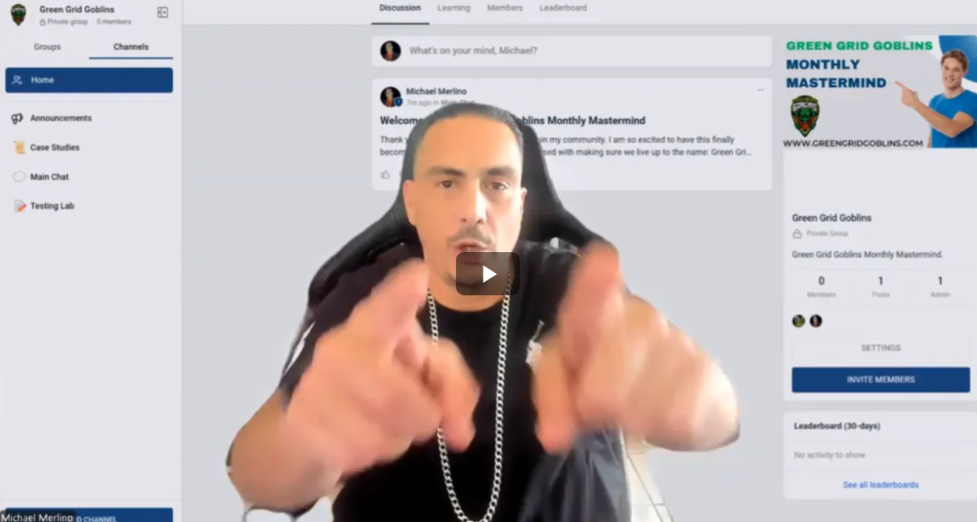 Michael Merlino – Greed Grid Goblins Michael Merlino – Greed Grid Goblins