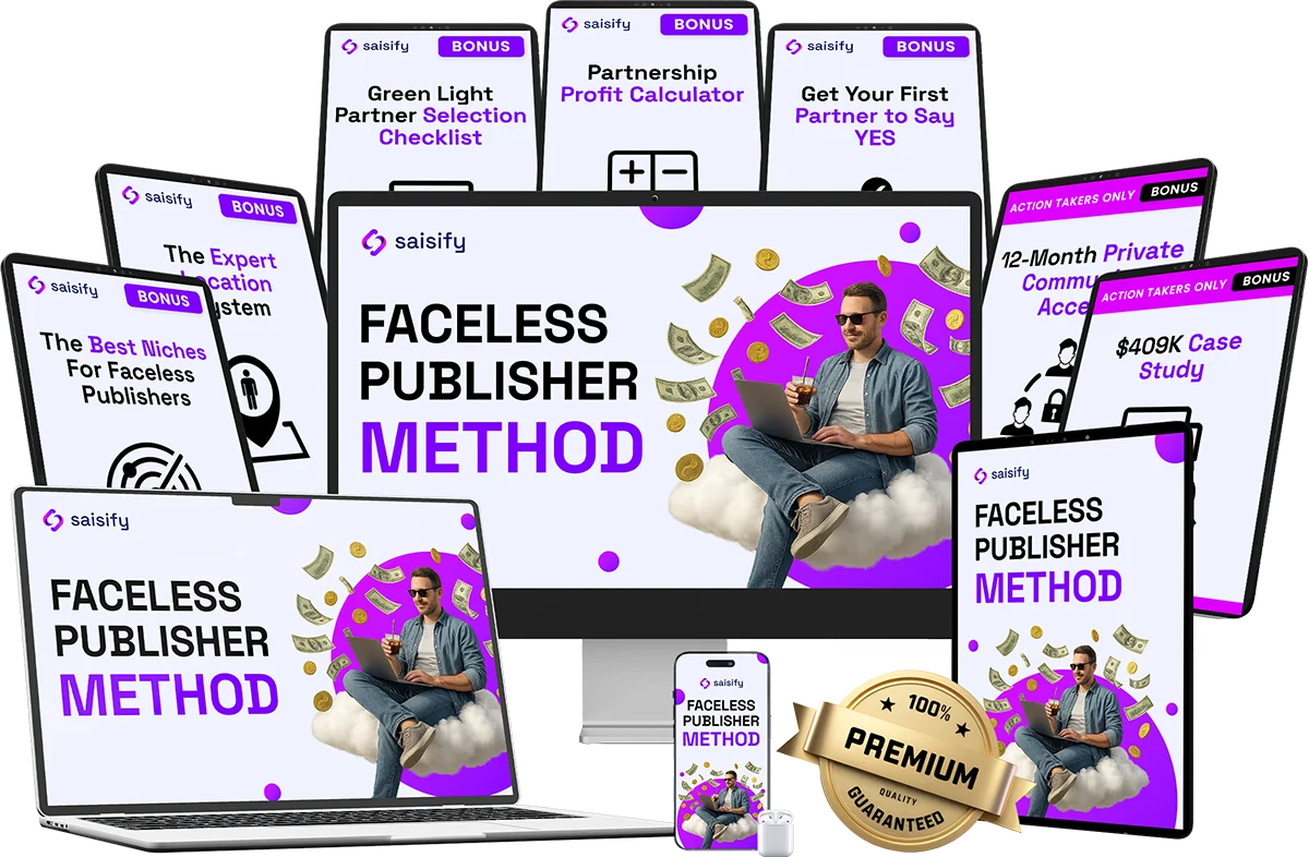The Faceless Publisher Method + Upsell The Faceless Publisher Method + Upsell
