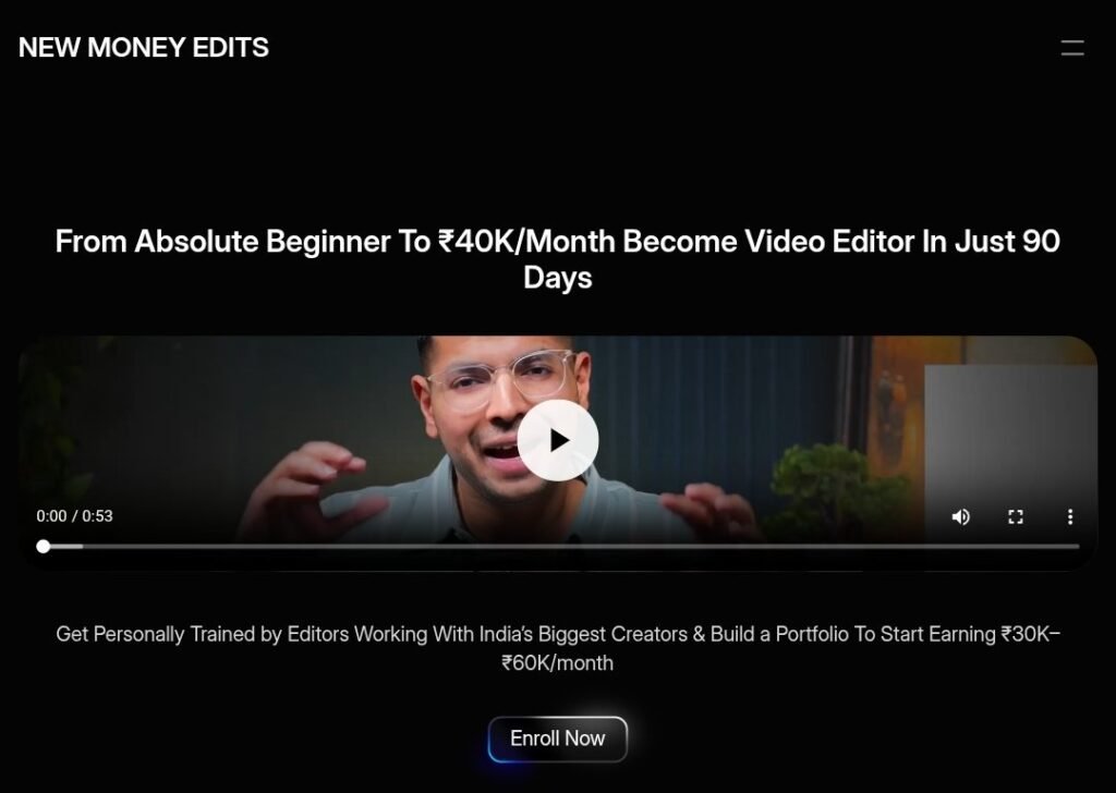 Scroll Stopping Edits – video editing course Scroll Stopping Edits – video editing course