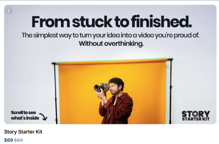 Tim Runia – Story Starter Kit Tim Runia – Story Starter Kit