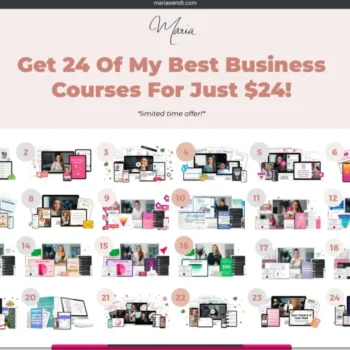 Maria Wendt – 24 Courses + Upsell