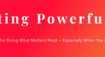 Tom O’Connor – Acting Powerfully