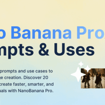 Nano Banana Prompt Builder App + The Nano Banana Pro Prompt Book; Prompt Like a Photographer