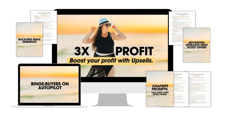 Katie & Floyd – 3X Profit Upsells, Downsells & Cross-Sells Katie & Floyd – 3X Profit Upsells Downsells & Cross-Sells